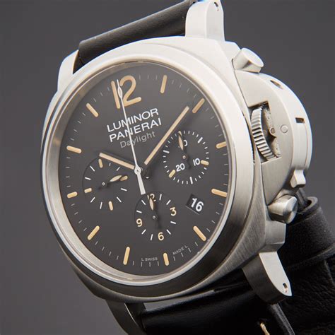 chrono panerai luminor|panerai luminor daylight chronograph price.